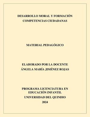 Teoria Del Desarrollo Moral De Piaget
