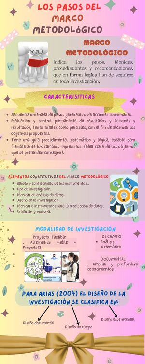 Infografía Marco Metodologico