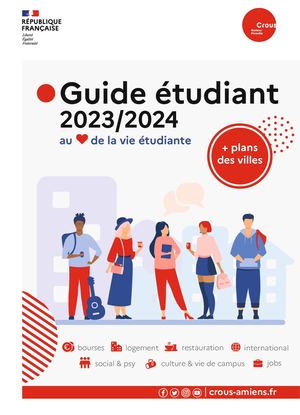 Crous Picardie 2023 2024