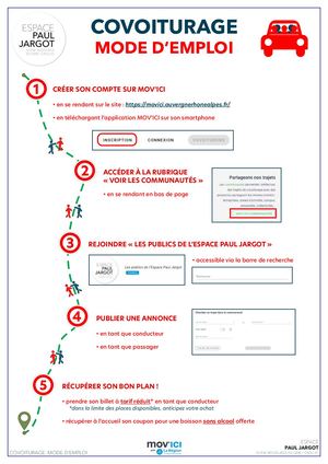 Mode d'emploi - Covoiturage