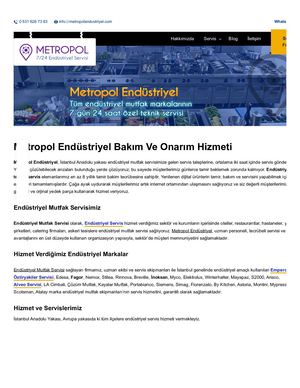 Metropolendustriyel Com Endüstriyel Teknik Servisi