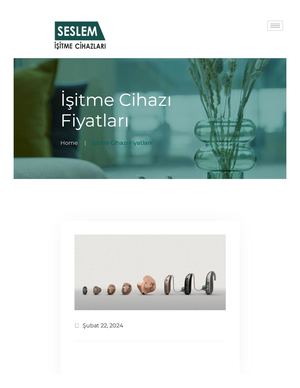 Seslem İşItme Cihazı Fiyatları