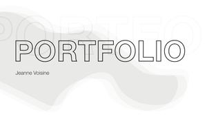 Jeanne Voisine - Portfolio