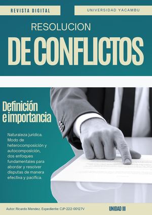 Resolucion de conflictos