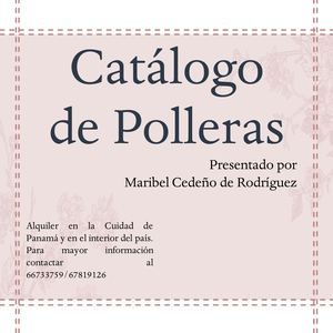 Catálogo De Polleras