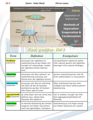 Kemi Grunden Del 2 Elev