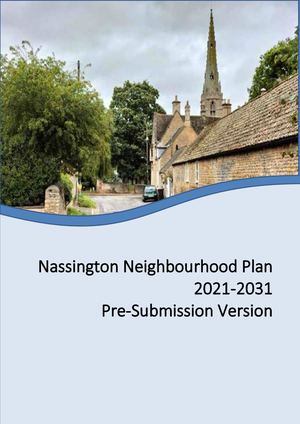 Nassington NP Pre Submission Draft January 2024
