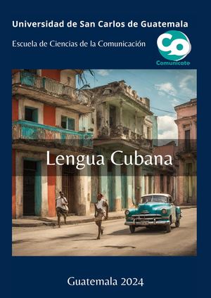 Revista Comunícate El Lenguaje De Cuba