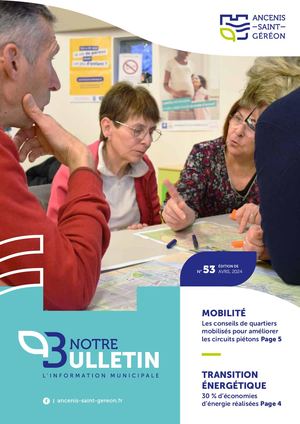 n° 53 - Notre bulletin - Avril 2024