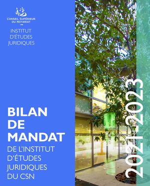 IEJ : Bilan De Mandat - Mars 2024