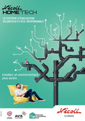 Nicoll HOMETECH®, le système d'évacuation silencieux et éco-responsable