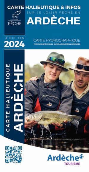 Carte Pêche Ardèche 2024