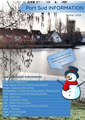 Port Sud Information Février 2024
