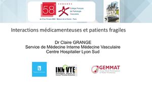 Présentation Dr Claire Grange