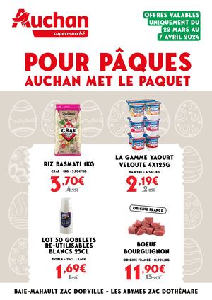 Auchan - Joyeuses Pâques 2024