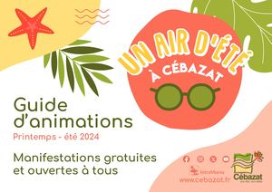 Guide d'animations Printemps été 2024