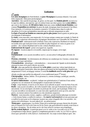 Corrigé De La Dictée