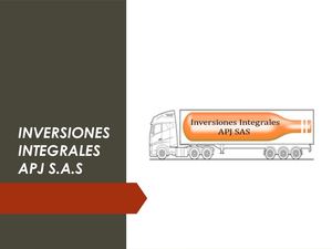 Inversiones Integrales Apj S