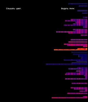Слышать цвет. Видеть ритм.