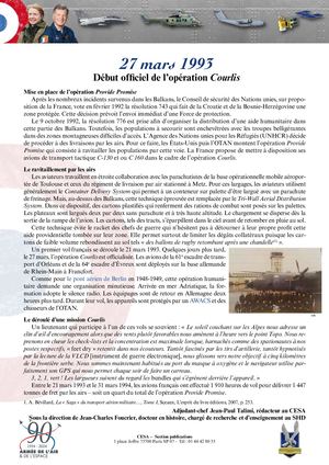 27 Mars 1993 Opération Courlis