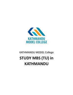Best Mbs College In Kathmandu Kmc College