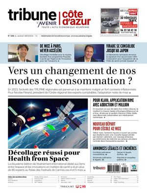 TRIBUNE COTE D'AZUR 1238 8 MARS 2024