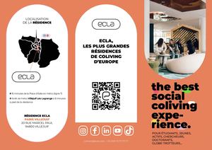 Dépliant ECLA Villejuif (FR)