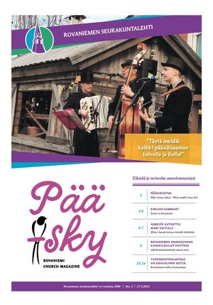 Rovaniemen seurakuntalehti Pääsky 2/2024