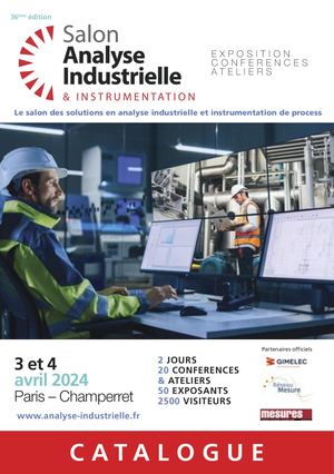 Catalogue visiteur Salon Analyse Industrielle 2024