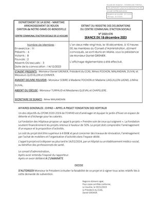 Ccas 18 décembre 2023