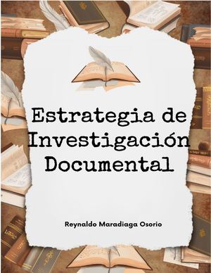 Estrategia De Investigación Documental