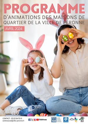 Programme Maisons De Quartier - Avril 2024