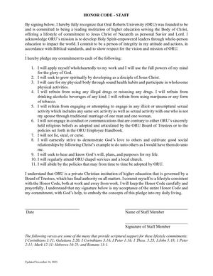 Staff Honor Code Final Approved 11 16 2023 V2