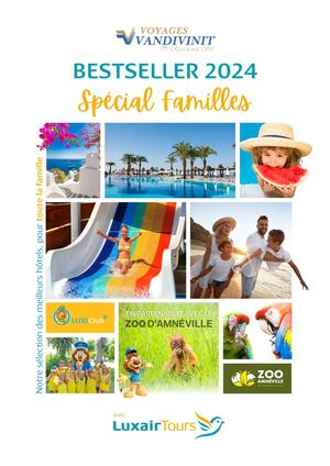 Bestseller 2024 Sépcial Familles 2024