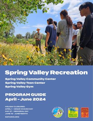 Spring Valley Community Center Program Guide: April-June 2024