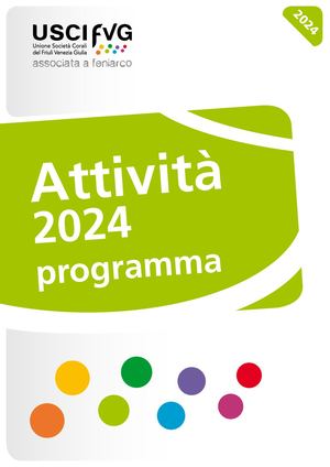 Usci Fvg - Programma attività 2024