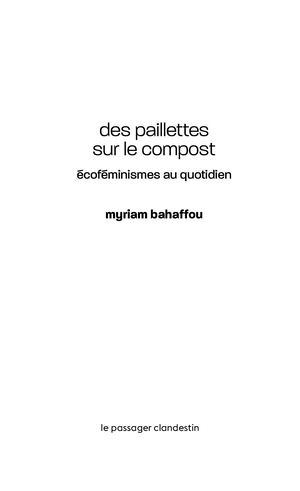 Des Paillettes Sur Le Compost