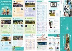 Carte de la Seine-Maritime à vélo 2024