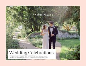 Wedding Celebrations At Cashel Palace Hotel