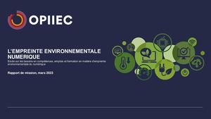 Rapport De Mission Empreinte Environnementale Numérique