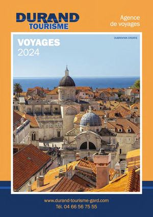 Durand Tourisme Brochure 2024