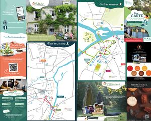 Carte touristique Guer | Malestroit | La Gacilly