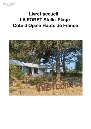 Livret Acceuil Cottages La Foret Stella Plage