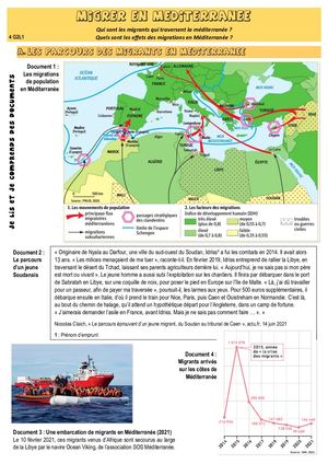 4 G2l1 Docs Migrer En Méditerranée