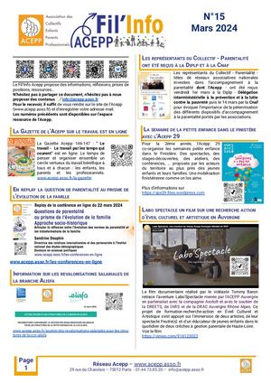 Fil'info Acepp 15 - Mars 2024