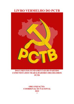 LIVRO VERMELHO DO PCTB