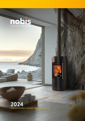 Nouveauté 2024 ! Catalogues Poêles et Inserts NOBIS.
