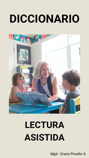Diccionario Lectura Asistida
