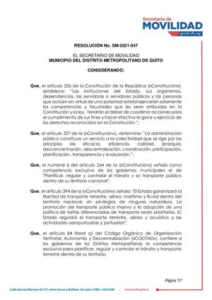 MODIFICACION Regla Tecnica 047 2021 Taxis