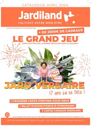 CATALOGUE JARDILAND AVRIL 2024